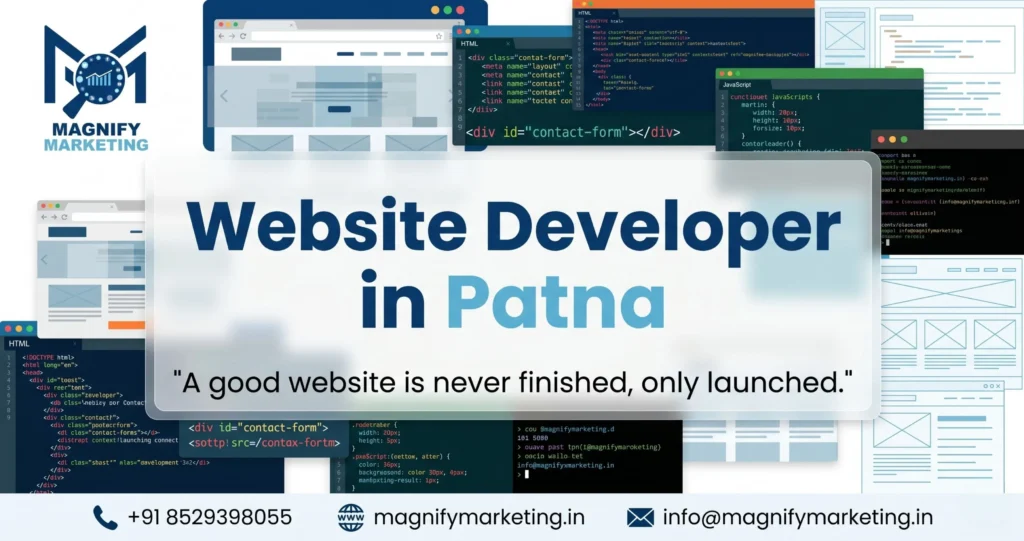 Website Developer in Patna | Your Local Partner for Business Growth